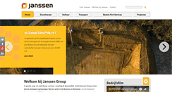 Desktop Screenshot of janssen-group.com